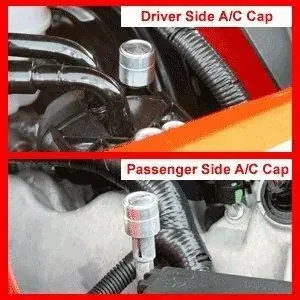 UPR 04-06 F-150 / 05-10 GT /GT500 A/C Cap Cover Kit