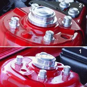 UPR 05-2014 Mustang Strut Tower Cap Cover Kit (Satin)