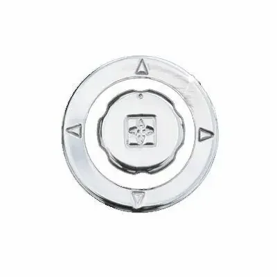 UPR 2010-2014 Mustang Billet Designer Mirror Control Knob and Bezel Kit (Polished)