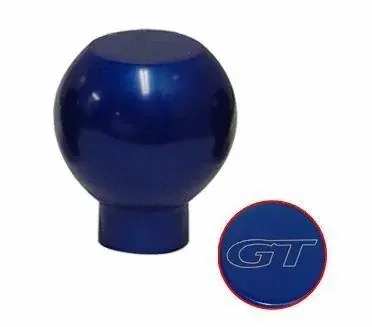 UPR 79-04 Mustang Billet Shift Knob GT Logo (Blue)