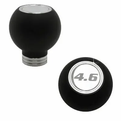 UPR 79-04 Mustang Composite Shift Knob Round 4.6 Logo (Polished)