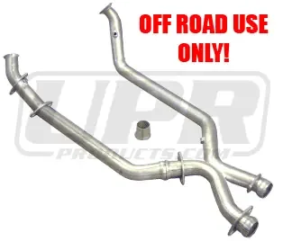 UPR 99-03 Mustang Aluminized Off Road X-Pipe (Off-Road Race Only)