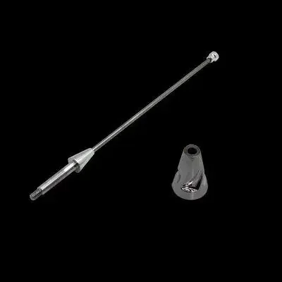UPR Mustang 6″ Billet Swirl Shorty Antenna