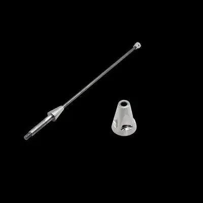 UPR Mustang 6″ Polished Billet Regular Shorty Antenna