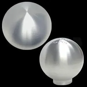 UPR Mustang Billet Round Shift Knob Plain Polished