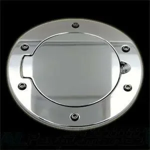UPR Mustang GT / V6 / 07-09 GT500 Stainless Steel Fuel Door Cover (Polished)