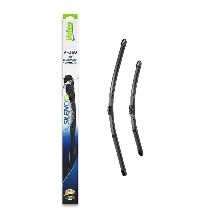 Valeo 574468 (Vm368) Silencio X-Trm Wiper Blade Set – 21‘‘/19‘‘ (Pack Of 2)