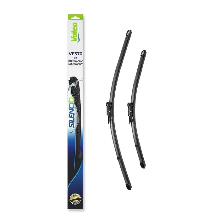 Valeo 574470 (Vm370) Silencio X-Trm Wiper Blade Set – 21‘‘/19‘‘ (Pack Of 2)