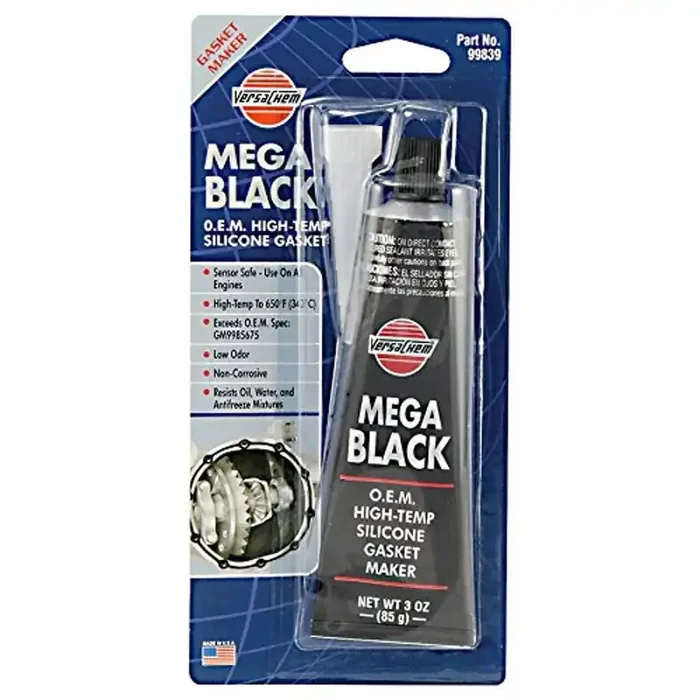 Versachem 99839 Mega Black Oem Silicone – 3 Oz.