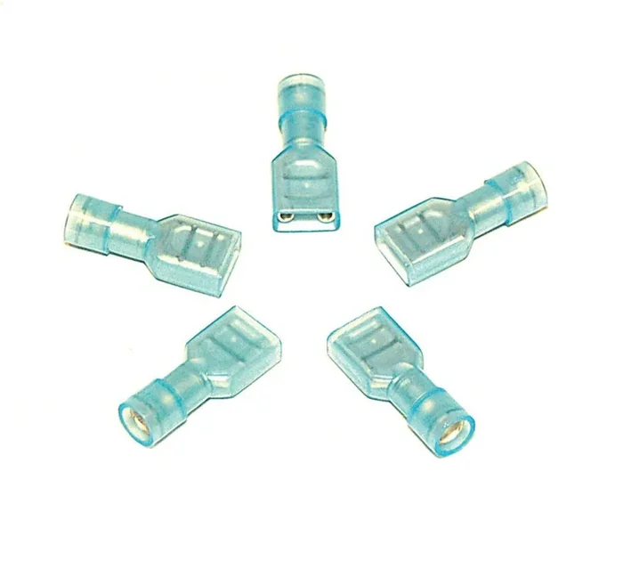 VIAIR 92920 Insulated Terminals 1/4in F / 12 Gauge 5 pc. Pack