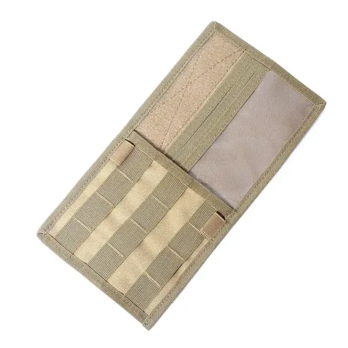 Visor Panel, Car Molle Visor Organizer Tactical Storage Holder Pouch Bag (Tan)