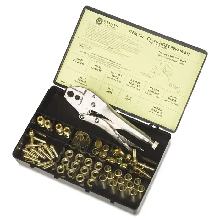 Western Enterprises, Ck-26, B Size X 1/4‘‘ I.D. Hoserepair Kit
