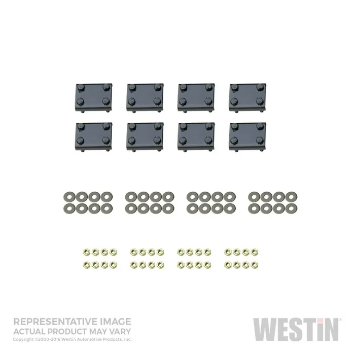 Westin Automotive 22-1985 Premier Oval Nerf Step Bar Mount Kit Black