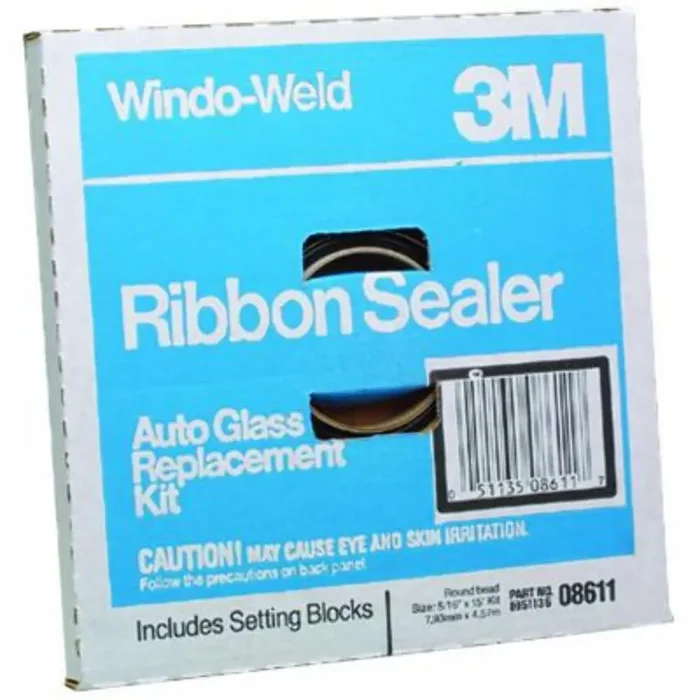 Window-Weld Round Ribbon Sealer 08611, 5/16‘‘ X 15‘ Kit
