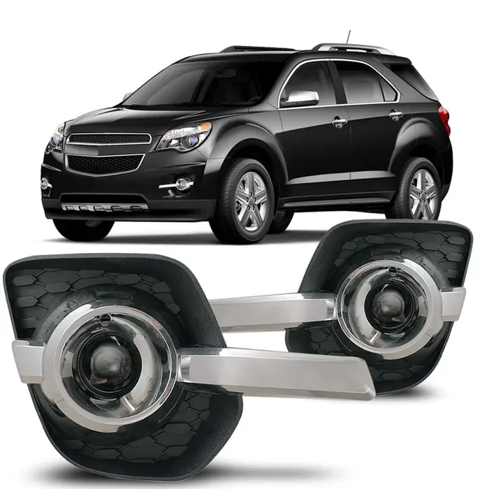 Winjet Fog Lights Oem Series For 2010-2015 Chevy Equinox [2010 2011 2012 2013 2014 2015] Chevy Equinox Driving Fog Lights With H