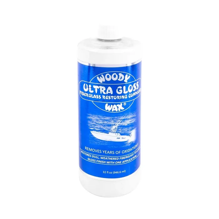 Woody Wax Ultra Gloss Compound – 16 oz Car Polish for High Shine and Protection, Ideal for Automotive Detailing