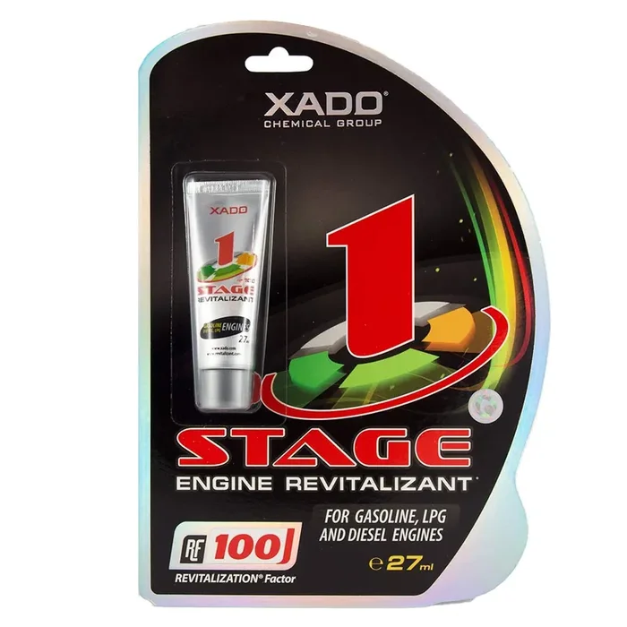 Xado Engine Oil Additive 1 Stage – Friction Modifier – Motor Restore Treatment – Performance Restoration – Protects Against Cold