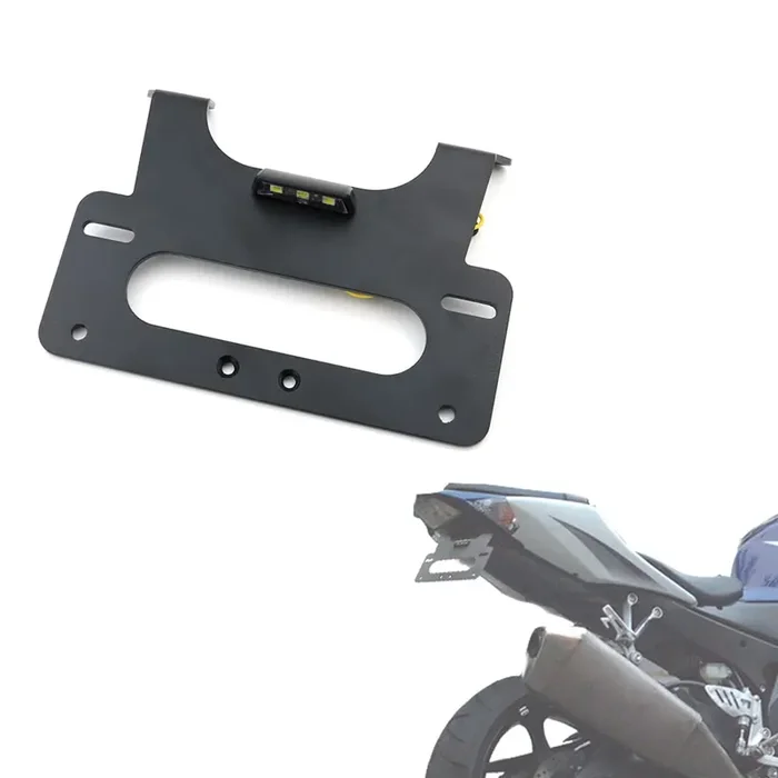 Xitomer Fender Eliminator Fit For Gsxr1000 2005 2006 2007 2008 License Plate Bracket Gsx-R1000 2005 2006 2007 2008 Tail Tidy, License Plate Holder Fit For Gsx-R1000, With Led License Plate Light