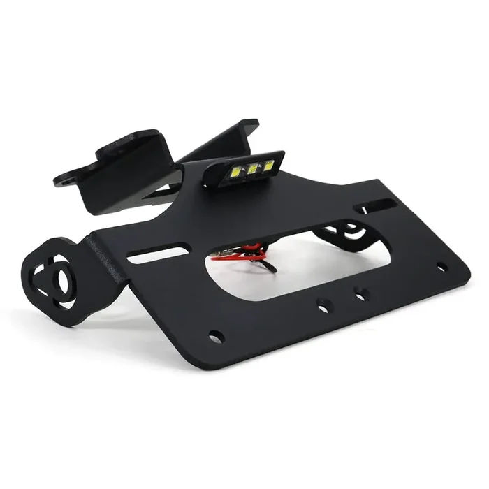 Xitomer For 2024 2023 Fz07 Fender Eliminator Bracket Fit For Mt-07 2021-2022 2023 2024 Fz07, Tail Tidy For 2021-2024 Yzf-R7 With Led License Plate Light, For Oem/Aftermarket Turn Signal