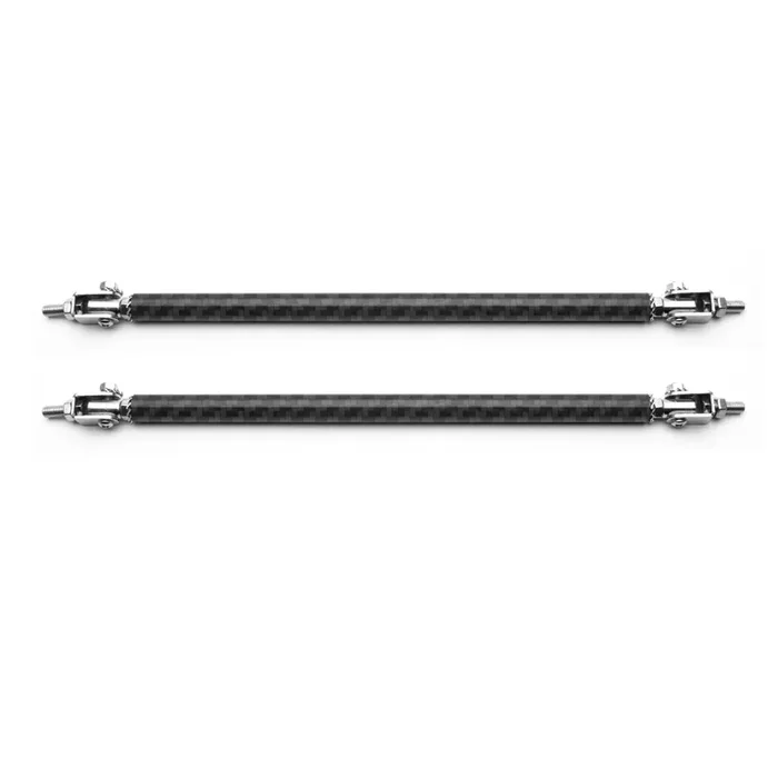 Xotic Tech 2Pc Adjustable 8‘‘-11‘‘ Front Bumper Lip Splitter Diffuser Strut Rod Tie Bars Splitter Support Rod Compatible With Mo