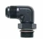 XRP 90 Deg -8an Male Flare to -10an O-Ring Boss