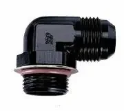 XRP Low Profile 90 degree -8an O-ring x -8an Male Flare