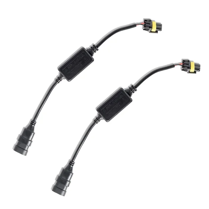 Xtremevision Canbus Decoder For Led Headlights – Led Resistor – Canbus Error Eliminator – Anti Flicker Capacitor – 9006, 9005, 9012, H10-1 Pair