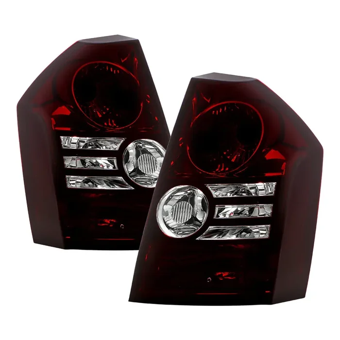 XTUNE POWER 9033834 Chrysler 300 2008 2010 ( Fit Base and Touring Models only and models with 2.7L or 3.5L Engines only ) OEM Style Tail Lights Signal 3457NA(Included) ; Parking 3157(Included) ; Reverse 3157(Included) ; Brake 3157(Included) Red Smoked