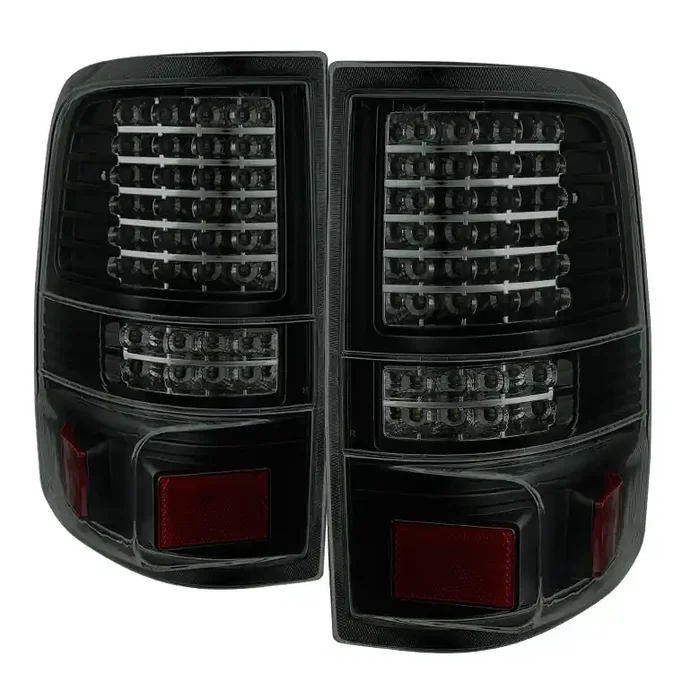 XTUNE POWER 9034886 Ford F150 Styleside 04 08 (Not Fit Heritage and SVT) LED Tail Lights Black Smoked