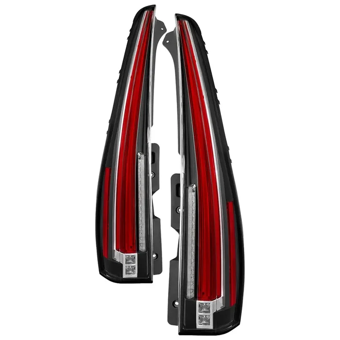 XTUNE POWER 9039782 Cadillac Escalade 07 14 LED 2in1 Tail Lights Black