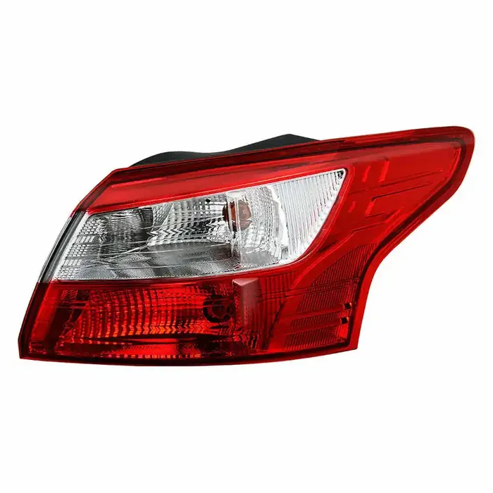XTUNE POWER 9945779 Ford Focus 12 14 4Dr Passenger Side Tail Lights Signal PV21W(Included) ; Brake P21(Included) OE Outer Right