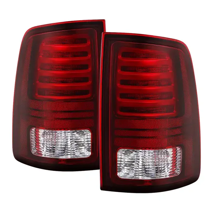 XTUNE POWER 9951275 Halogen Upgrade to OE Black Interior LED Tail Light 2009 18 Ram 1500 2500 3500 Reverse T20(Included) OE SET (Come with Harness fit Halogen Model)