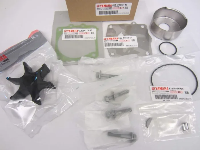 Yamaha 65L-W0078-A0-00 Water Pump Repair; New 61A-W0078-A3-00 Made By Yamaha