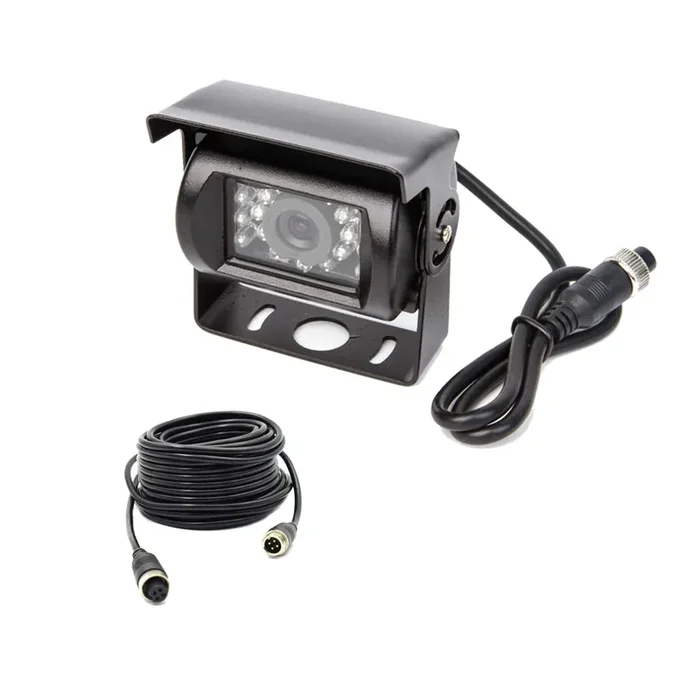 Yasoca 4 Pin Backup Camera Heavy Duty Ir Night Vision Waterproof For Trucks Car Vehicle Trailer Truck Van Tow Rv Replacement Uni