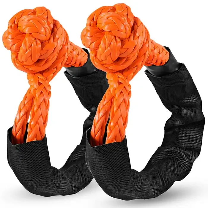 Zamlie Soft Shackle Recovery, (58,000 Lbs Breaking Strength) Soft Shackle 1/2 Inch X 22 Inch With Protective Sleeve For Off-Road