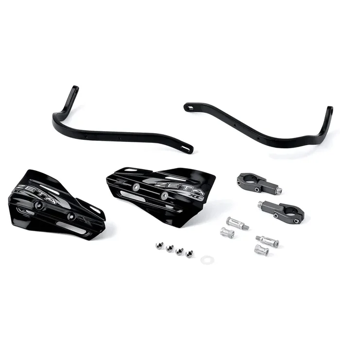 Zeta – Ze72-5019 – Armor Handguard Xc Kit For 28.6Mm Bar Black/Black