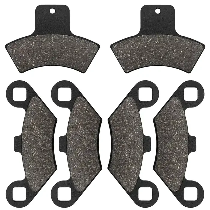 Zicoo Front & Rear Brake Pads For Polaris Sportsman 500 4X4 Ho 335 400 Scrambler 500 Magnum 325 Trailblazer 250 400 Trail Boss 330 Xpedition 325 425 Xplorer 400